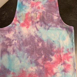 Nobull custom tie dyed tank